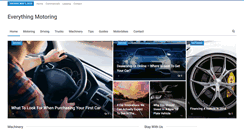 Desktop Screenshot of everythingmotoring.com